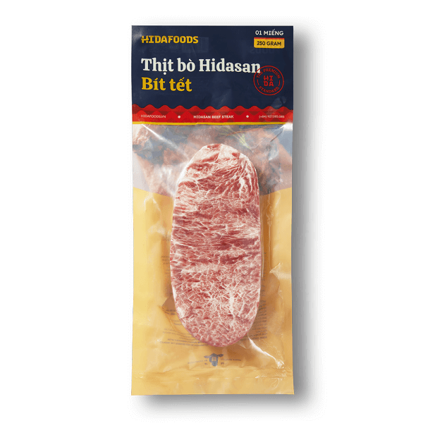 Thịt bò Hidasan- best seller của nhà Hida Foods 