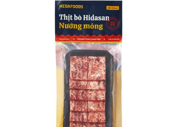 Thịt bò nướng Hidasan- best seller của Hida Foods 