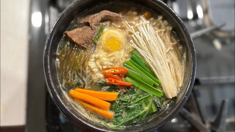 Canh bò bulgogi chuẩn vị Hàn Quốc tại nhà