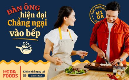 ĐÀN ÔNG HIỆN ĐẠI, CHẲNG NGẠI VÀO BẾP!