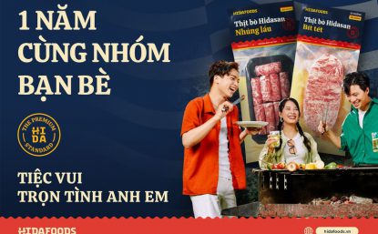 1 NĂM CÙNG NHÓM BẠN MÌNH TIỆC VUI TRỌN TÌNH ANH EM