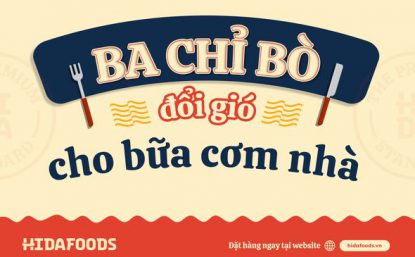 BA CHỈ BÒ ‘ĐỔI GIÓ’ CHO BỮA CƠM NHÀ