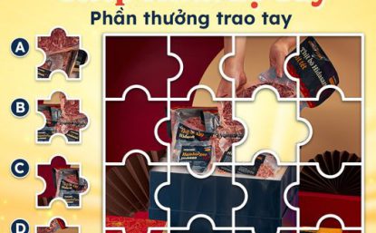 [MINIGAME] GHÉP HÌNH LẸ TAY - PHẦN THƯỞNG TRAO TAY