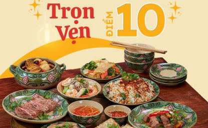 ĐỂ BỮA CƠM TRỌN VẸN ĐIỂM 10