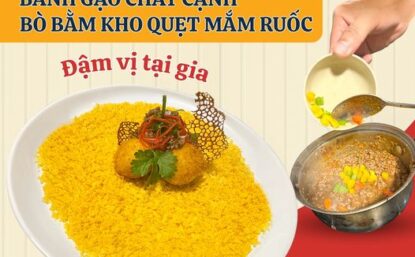 BỎ TÚI CÔNG THỨC BÁNH GẠO CHÁY CẠNH BÒ BẰM KHO QUẸT MẮM RUỐC - ĐẬM VỊ TẠI GIA