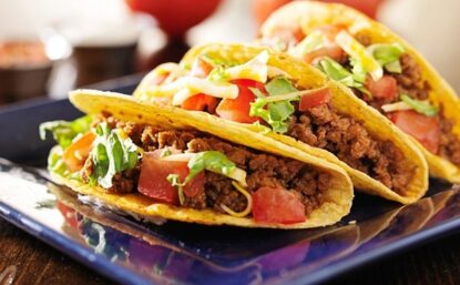 Cách làm Tacos thịt bò chuẩn hương vị Mexico