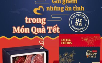 HỘP QUÀ HIDAFOODS - GÓI GHÉM NHỮNG ÂN TÌNH TRONG MÓN QUÀ TẾT