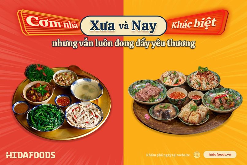 CƠM NHÀ XƯA VÀ NAY – KHÁC BIỆT NHƯNG VẪN LUÔN ĐONG ĐẦY YÊU THƯƠNG