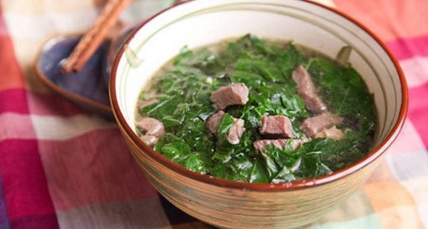 Giải Nhiệt Cùng Canh Bò Rau Ngót Bổ Dưỡng