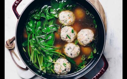 Cách Nấu Món Canh Bó Xôi Bò Viên Thơm Ngon, Bổ Dưỡng